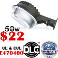 led yard light 50W 5 year warnnaty DLC ETL CE certified